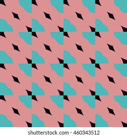 Abstract geometric pattern. Print, cloth design, wallpaper. Vector illustration.