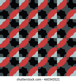Abstract geometric pattern. Print, cloth design, wallpaper. Vector illustration.