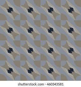 Abstract geometric pattern. Print, cloth design, wallpaper. Vector illustration.