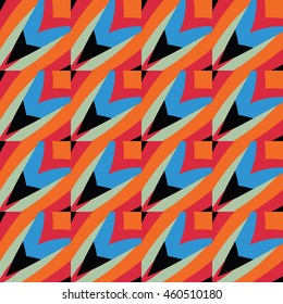 Abstract geometric pattern. Print, cloth design, wallpaper. Vector illustration.