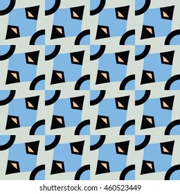 Abstract geometric pattern. Print, cloth design, wallpaper. Vector illustration.
