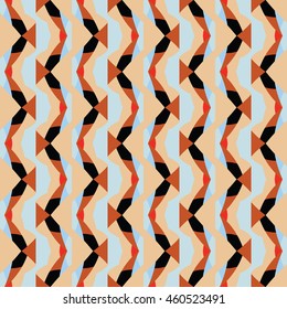Abstract geometric pattern. Print, cloth design, wallpaper. Vector illustration.