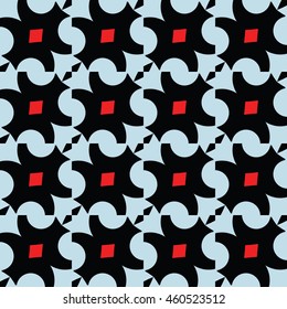 Abstract geometric pattern. Print, cloth design, wallpaper. Vector illustration.