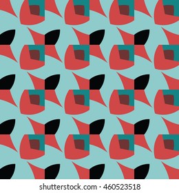 Abstract geometric pattern. Print, cloth design, wallpaper. Vector illustration.
