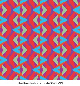 Abstract geometric pattern. Print, cloth design, wallpaper. Vector illustration.