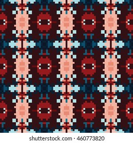 Abstract geometric pattern. Print, cloth design, wallpaper. Vector illustration.