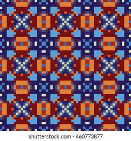 Abstract geometric pattern. Print, cloth design, wallpaper. Vector illustration.