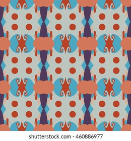 Abstract geometric pattern. Print, cloth design, wallpaper. Vector illustration.