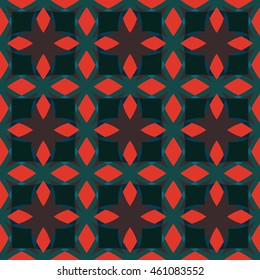 Abstract geometric pattern. Print, cloth design, wallpaper. Vector illustration.