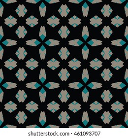 Abstract geometric pattern. Print, cloth design, wallpaper. Vector illustration.