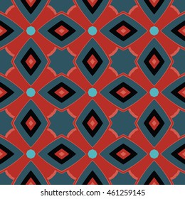 Abstract geometric pattern. Print, cloth design, wallpaper. Vector illustration.