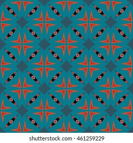 Abstract geometric pattern. Print, cloth design, wallpaper. Vector illustration.