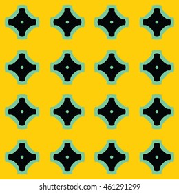 Abstract geometric pattern. Print, cloth design, wallpaper. Vector illustration.
