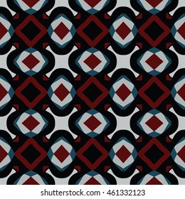 Abstract geometric pattern. Print, cloth design, wallpaper. Vector illustration.