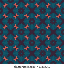 Abstract geometric pattern. Print, cloth design, wallpaper. Vector illustration.