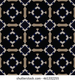 Abstract geometric pattern. Print, cloth design, wallpaper. Vector illustration.