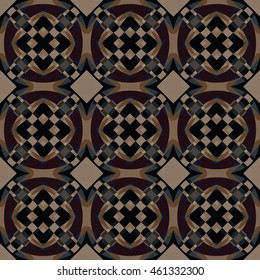 Abstract geometric pattern. Print, cloth design, wallpaper. Vector illustration.