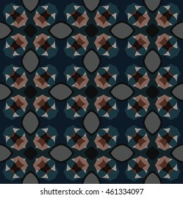Abstract geometric pattern. Print, cloth design, wallpaper. Vector illustration.