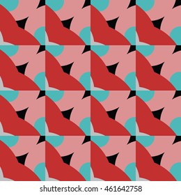Abstract geometric pattern. Print, cloth design, wallpaper. Vector illustration.
