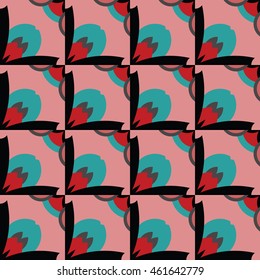 Abstract geometric pattern. Print, cloth design, wallpaper. Vector illustration.