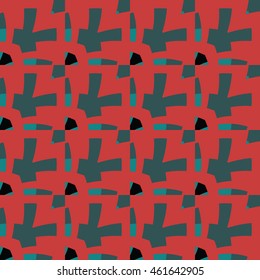 Abstract geometric pattern. Print, cloth design, wallpaper. Vector illustration.