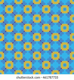 Abstract geometric pattern. Print, cloth design, wallpaper. Vector illustration.