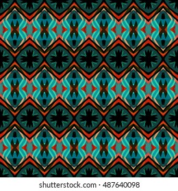 Abstract geometric pattern. Print, cloth design, wallpaper. Vector illustration.