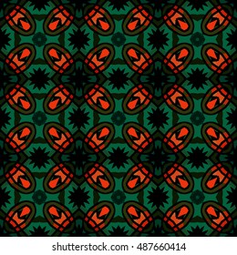 Abstract geometric pattern. Print, cloth design, wallpaper. Vector illustration.