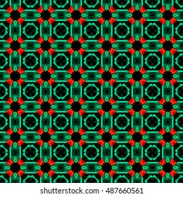 Abstract geometric pattern. Print, cloth design, wallpaper. Vector illustration.