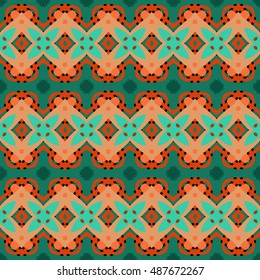 Abstract geometric pattern. Print, cloth design, wallpaper. Vector illustration.