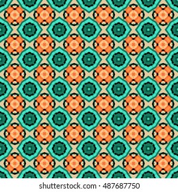 Abstract geometric pattern. Print, cloth design, wallpaper. Vector illustration.