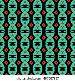 Abstract geometric pattern. Print, cloth design, wallpaper. Vector illustration.