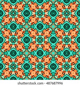 Abstract geometric pattern. Print, cloth design, wallpaper. Vector illustration.