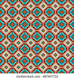 Abstract geometric pattern. Print, cloth design, wallpaper. Vector illustration.