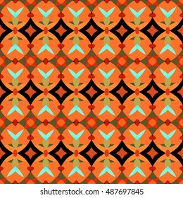 Abstract geometric pattern. Print, cloth design, wallpaper. Vector illustration.