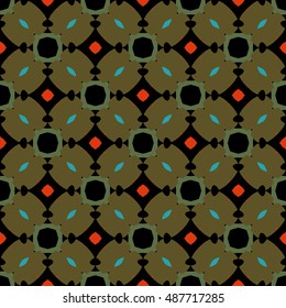 Abstract geometric pattern. Print, cloth design, wallpaper. Vector illustration.