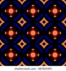 Abstract geometric pattern. Print, cloth design, wallpaper. Vector illustration.
