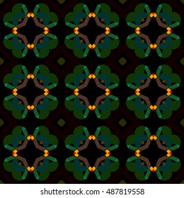 Abstract geometric pattern. Print, cloth design, wallpaper. Vector illustration.