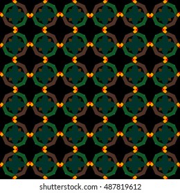 Abstract geometric pattern. Print, cloth design, wallpaper. Vector illustration.