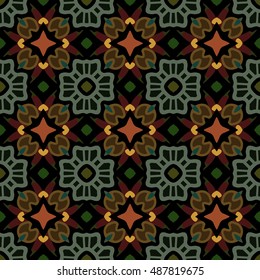 Abstract geometric pattern. Print, cloth design, wallpaper. Vector illustration.
