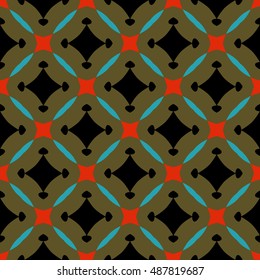 Abstract geometric pattern. Print, cloth design, wallpaper. Vector illustration.