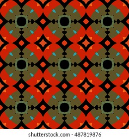 Abstract geometric pattern. Print, cloth design, wallpaper. Vector illustration.