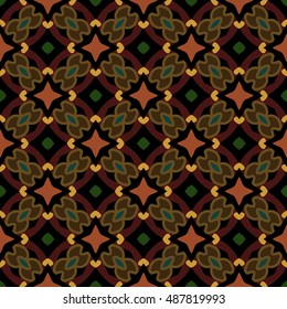 Abstract geometric pattern. Print, cloth design, wallpaper. Vector illustration.