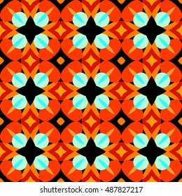 Abstract geometric pattern. Print, cloth design, wallpaper. Vector illustration.