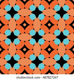 Abstract geometric pattern. Print, cloth design, wallpaper. Vector illustration.