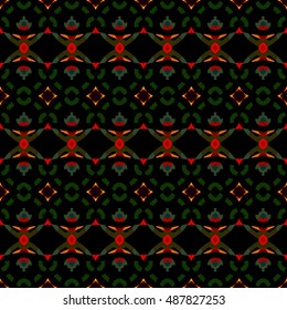 Abstract geometric pattern. Print, cloth design, wallpaper. Vector illustration.