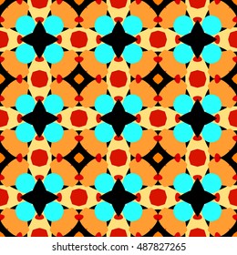 Abstract geometric pattern. Print, cloth design, wallpaper. Vector illustration.