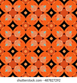 Abstract geometric pattern. Print, cloth design, wallpaper. Vector illustration.