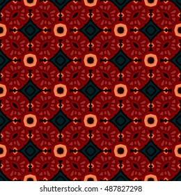 Abstract geometric pattern. Print, cloth design, wallpaper. Vector illustration.