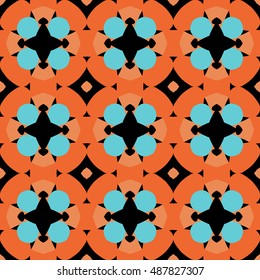Abstract geometric pattern. Print, cloth design, wallpaper. Vector illustration.